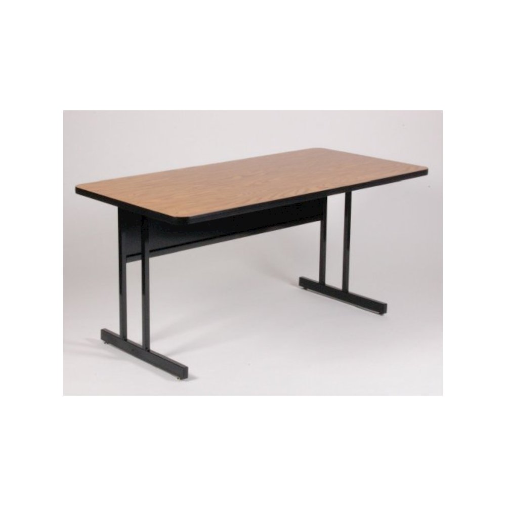 Desk Height  Deluxe HIgh-Pressure Top Computer/Student Desks  24x72". Picture 1