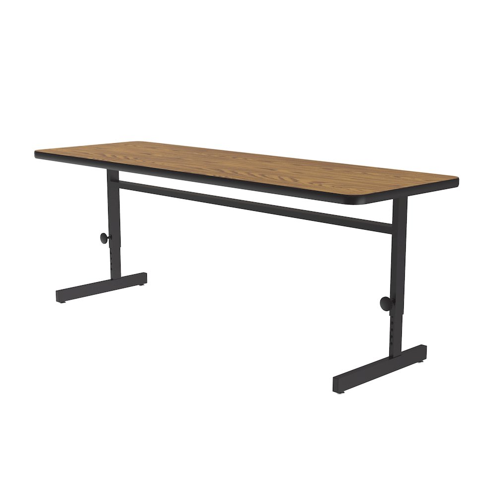 Adjustable Height Deluxe High-Pressure Top Computer/Student Desks  24x72". Picture 1