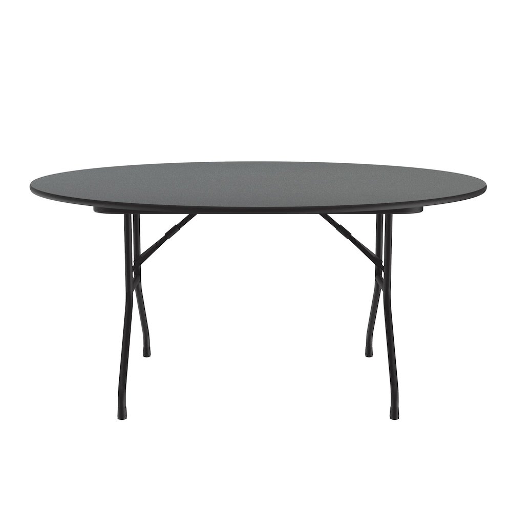 Deluxe High Pressure Top Folding Table 60x60". Picture 5