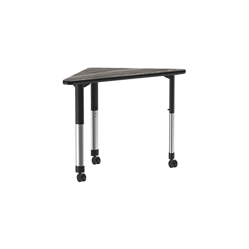 Deluxe High Pressure Collaborative Desk with Casters 41x23". Picture 1