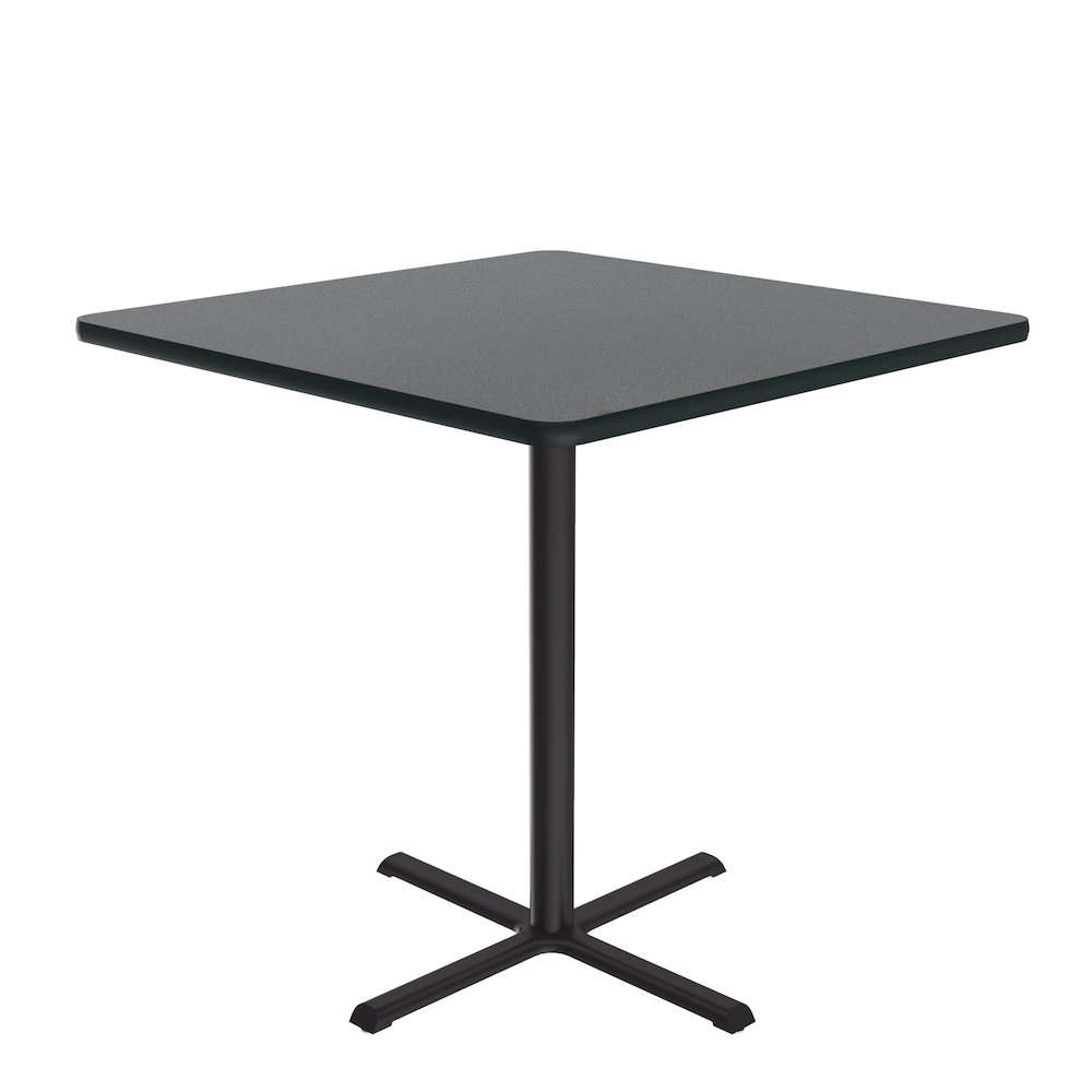 Bar Stool/Standing Height Deluxe High-Pressure Café and Breakroom Table 36x36. Picture 6