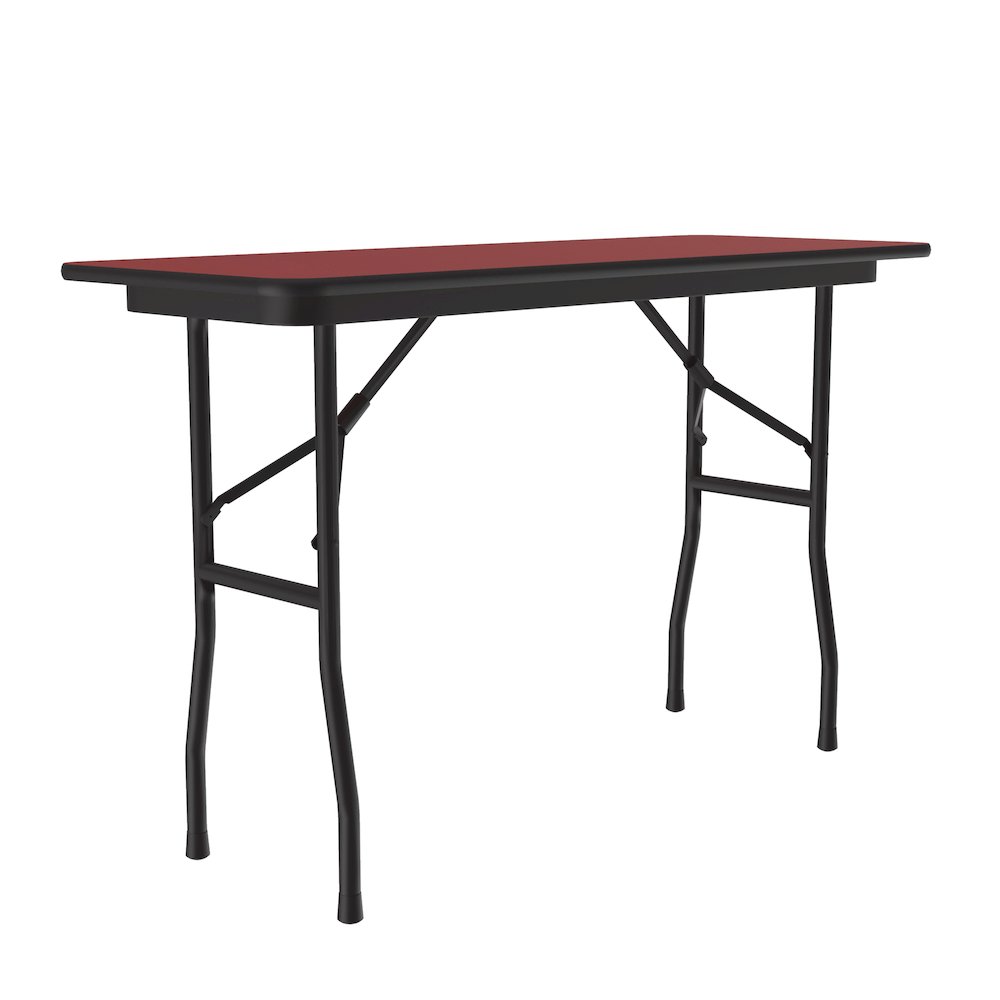 Deluxe High Pressure Top Folding Table 18x48". Picture 1