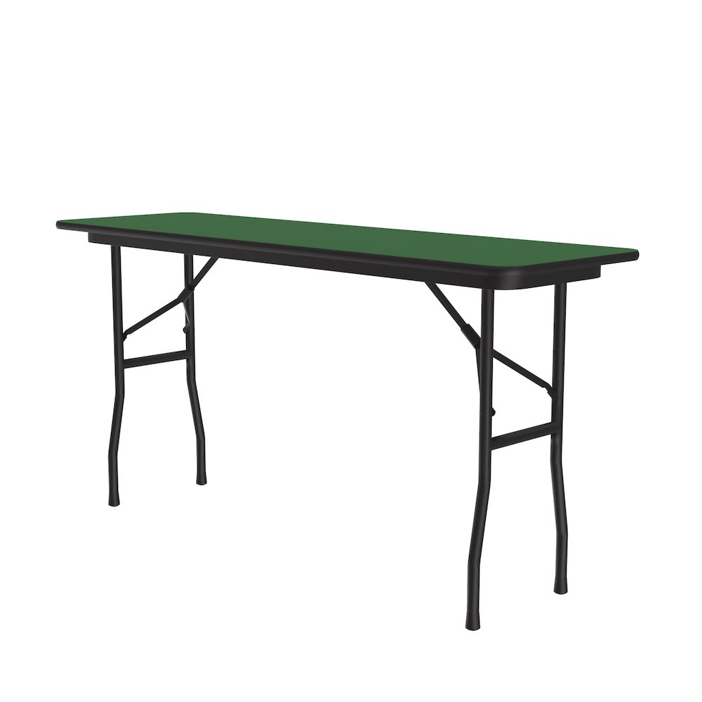 Deluxe High Pressure Top Folding Table 18x96". Picture 1