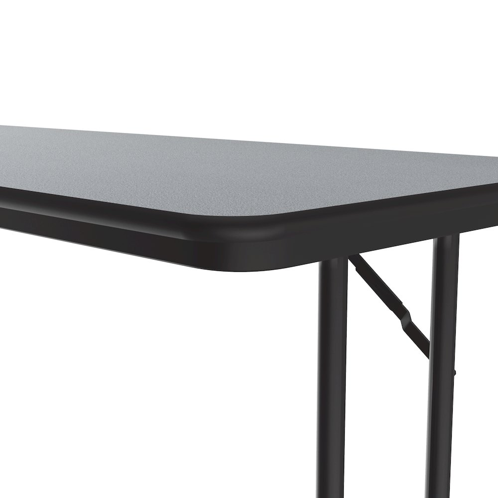 Commercial Laminate Folding Seminar Table with Off-Set Leg 24x96". Picture 8