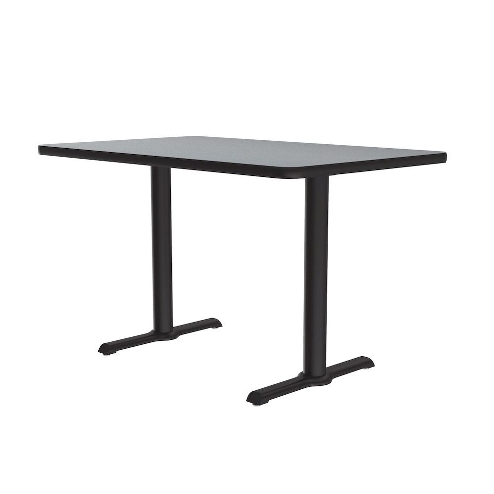 Table Height Thermal Fused Laminate Café and Breakroom Table 30x60". Picture 8