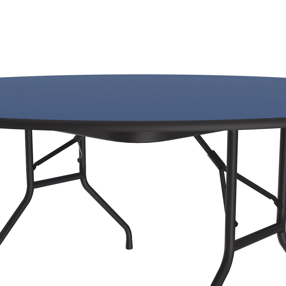 Deluxe High Pressure Top Folding Table 60x60". Picture 4