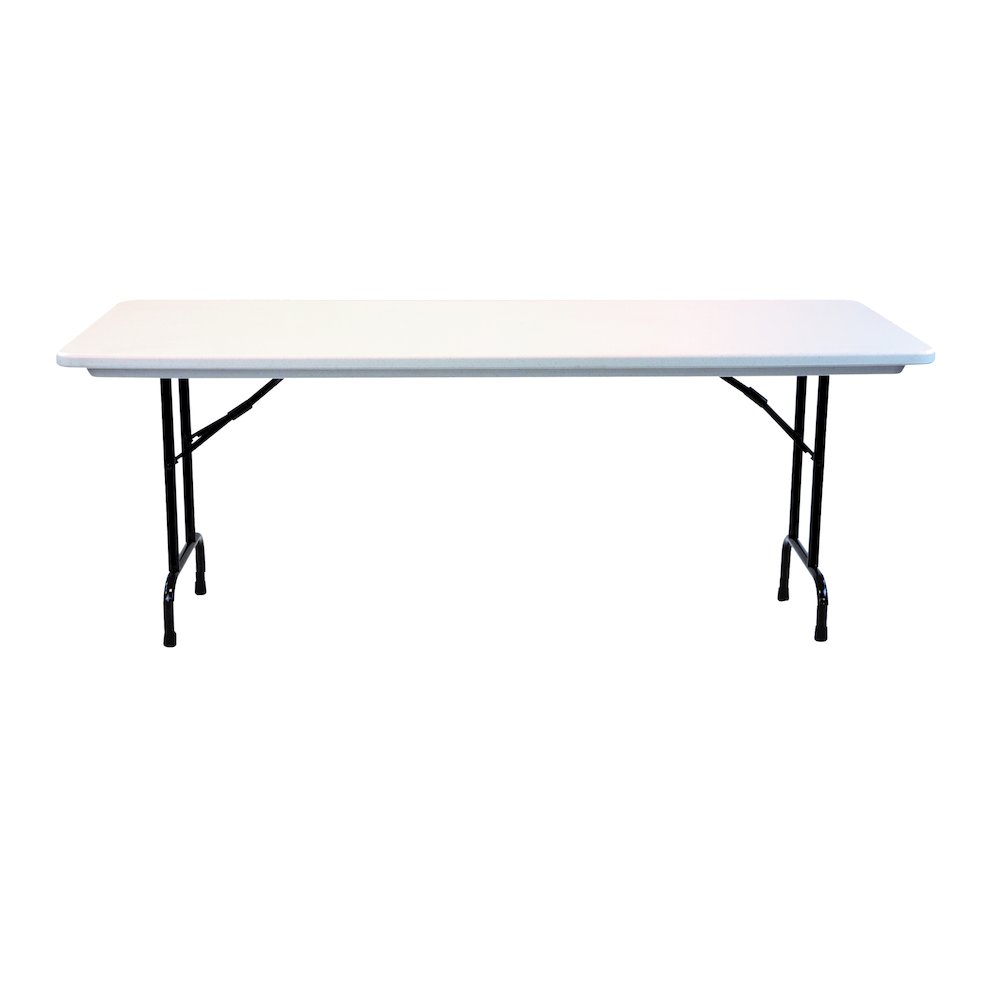 36" Counter Height Commerical Grade Blow-Molded Plastic Folding Table 30x96". Picture 3