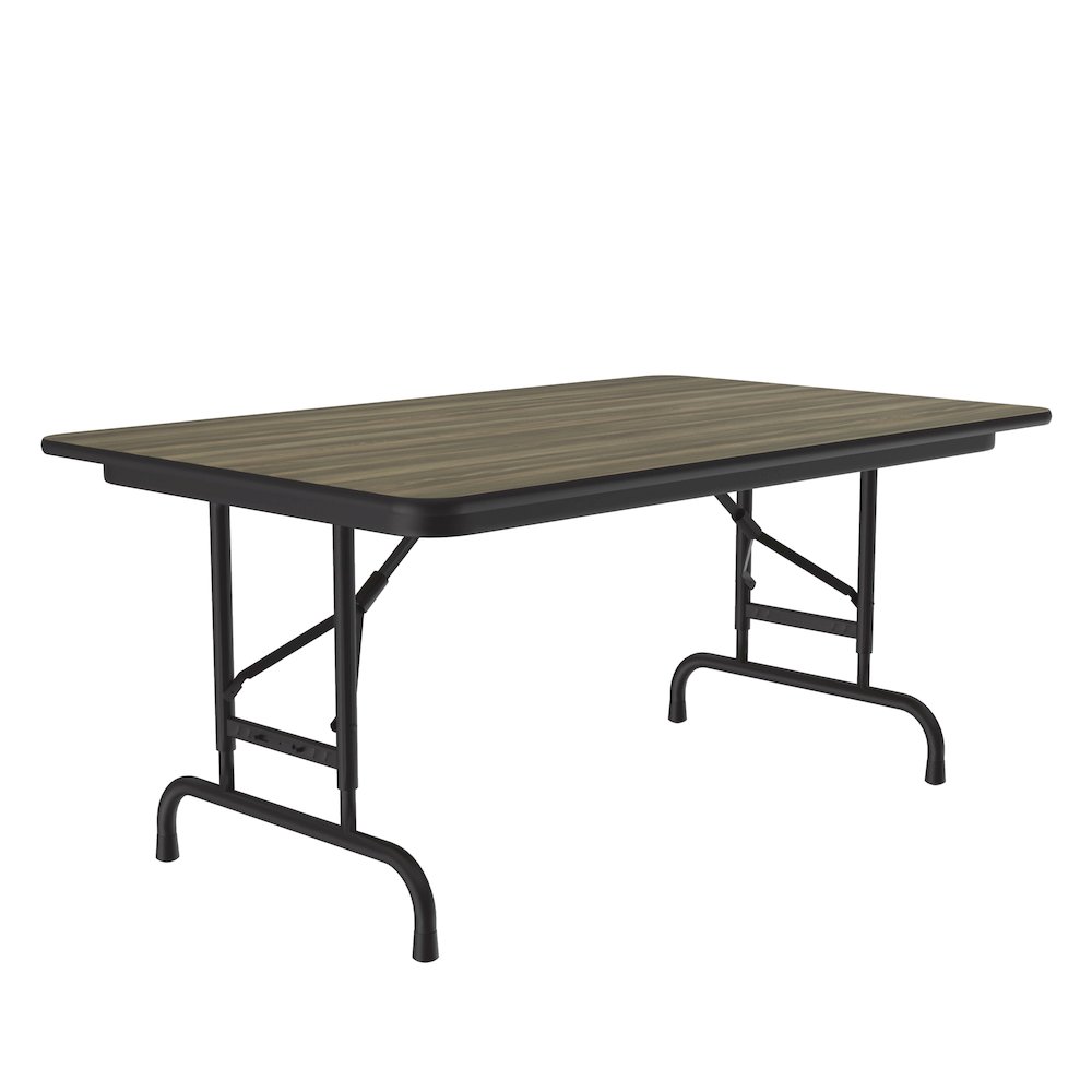 Adjustable Height High Pressure Top Folding Table 30x48". Picture 3