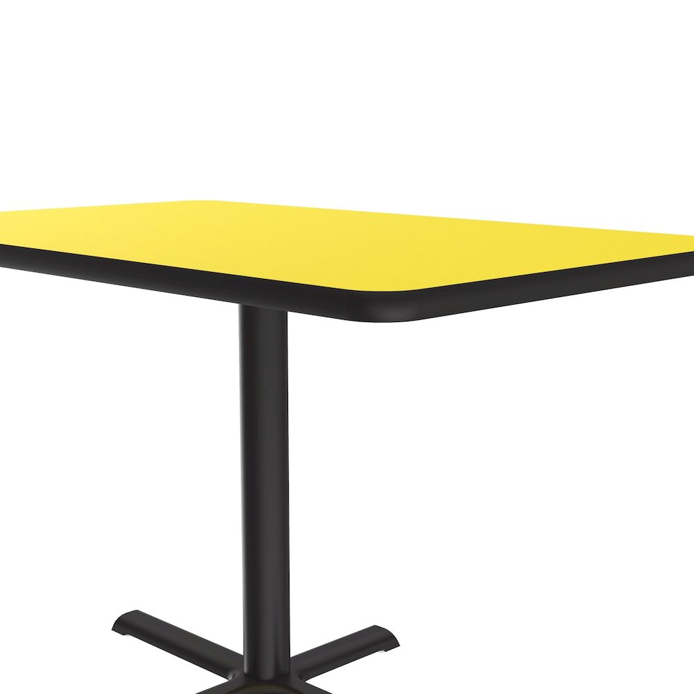 Table Height Deluxe High-Pressure Café and Breakroom Table 30x48". Picture 10