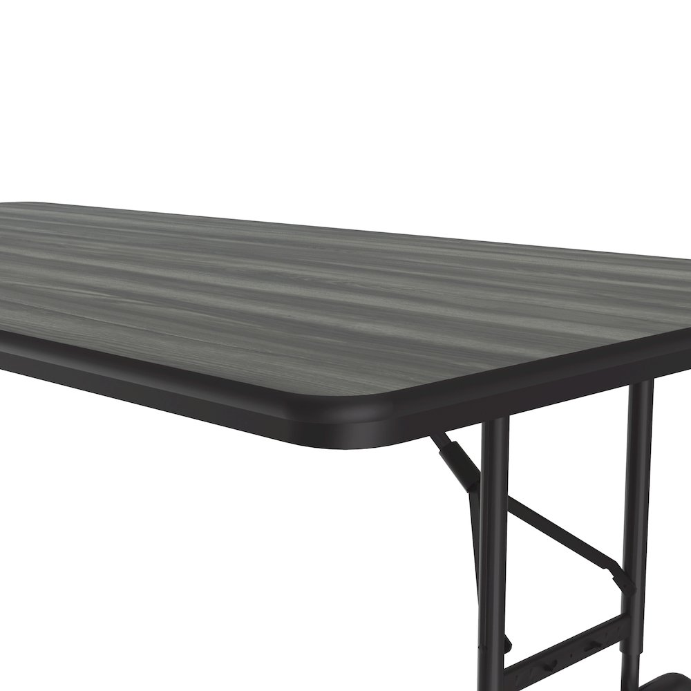 Adjustable Height High Pressure Top Folding Table 36x96". Picture 7