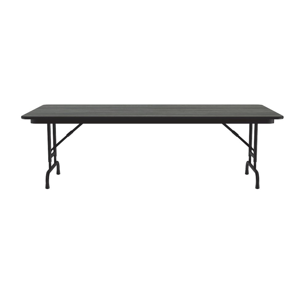 Adjustable Height High Pressure Top Folding Table 36x72". Picture 1