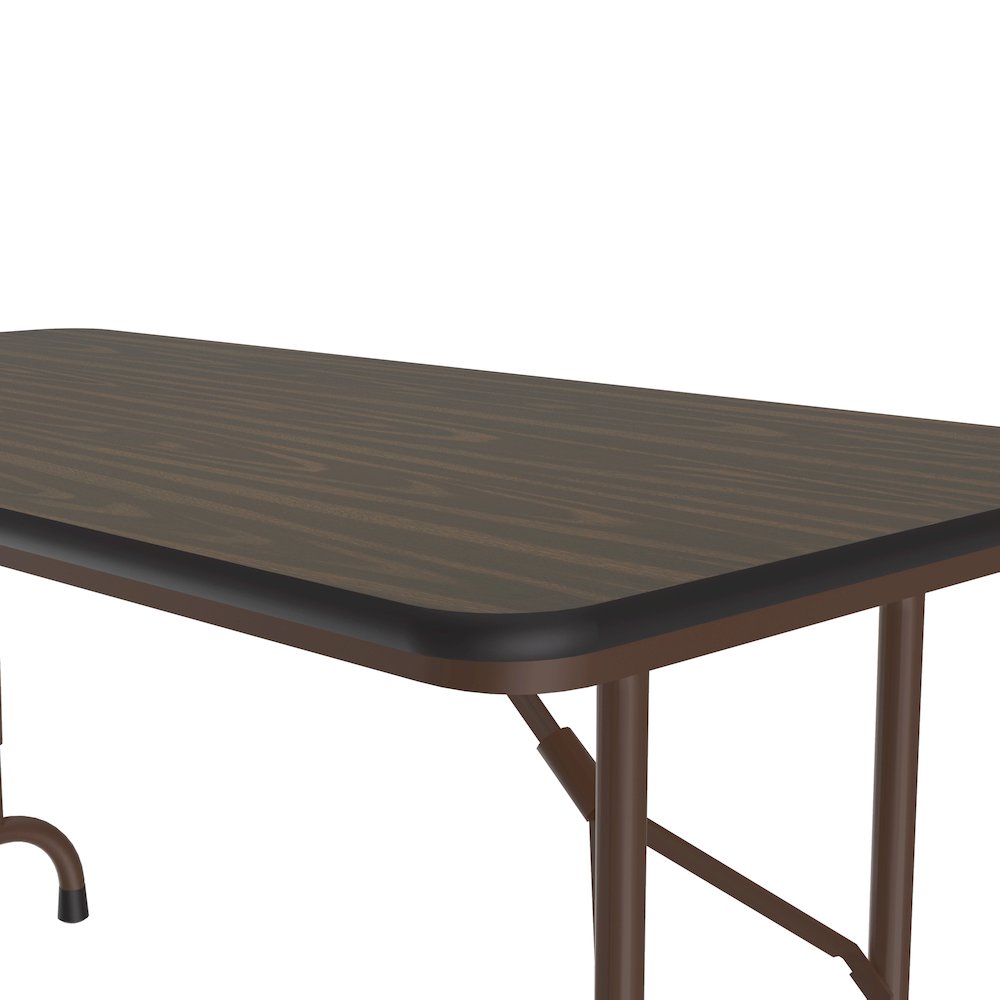 Adjustable Height Econoline Melamine Top Folding Table 24x48". Picture 2