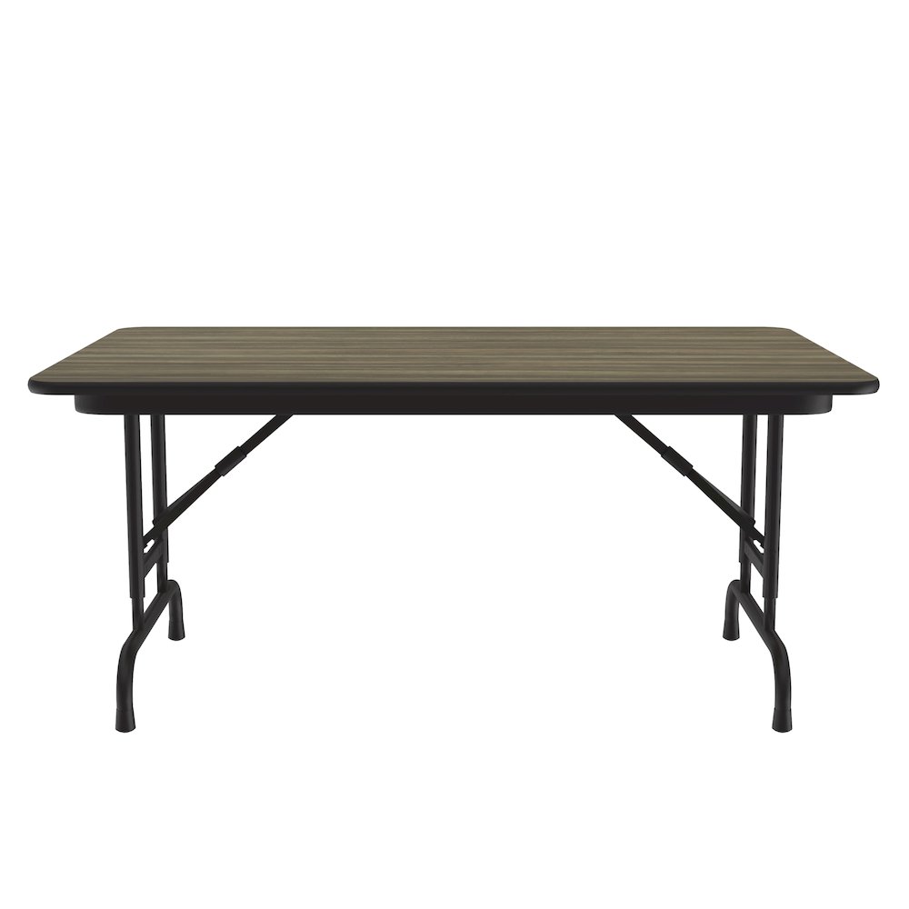 Adjustable Height High Pressure Top Folding Table 30x48". Picture 1