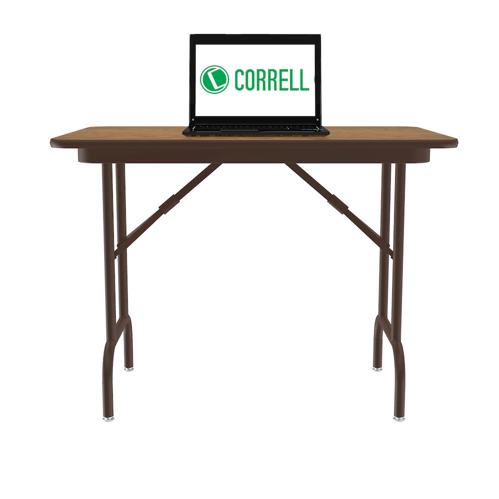 Keyboard Height Melamine Folding Tables 24x36". Picture 6