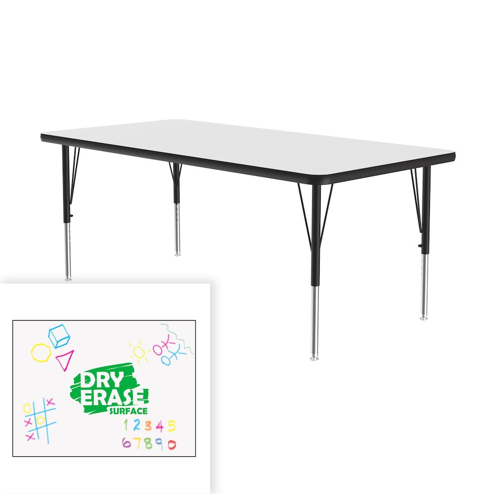 Markerboard-Dry Erase  Deluxe High Pressure TopActivity Tables 30x60". Picture 2