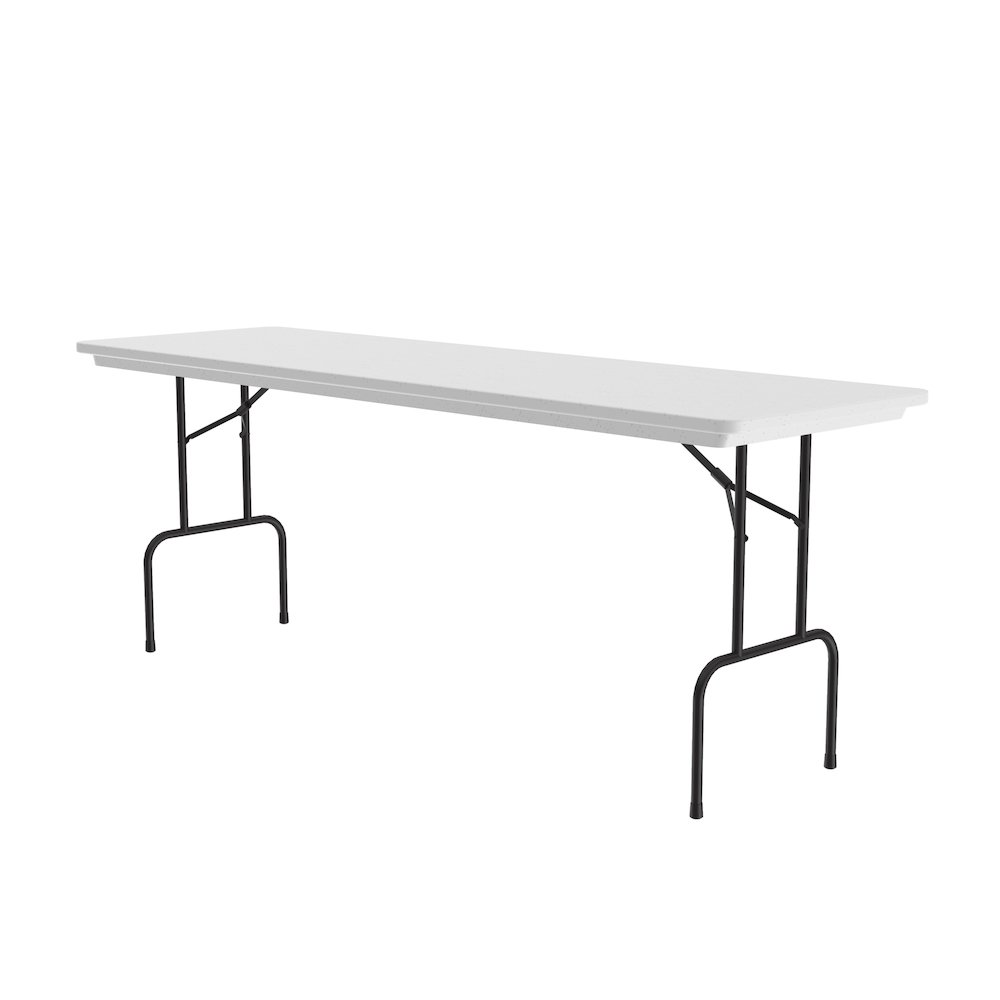 36" Counter Height Commerical Grade Blow-Molded Plastic Folding Table 30x96". Picture 1