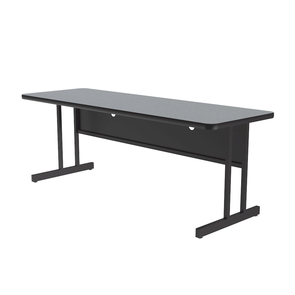 Keyboard Height Commercial Laminate Top Computer/Student Desks 24x72". Picture 8