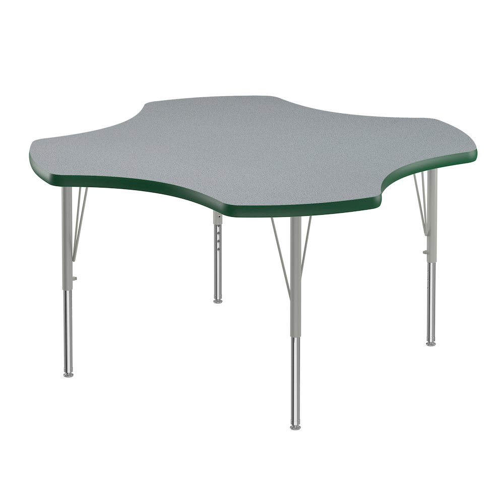 Deluxe High-Pressure Top Activity Tables 48x48. Picture 1