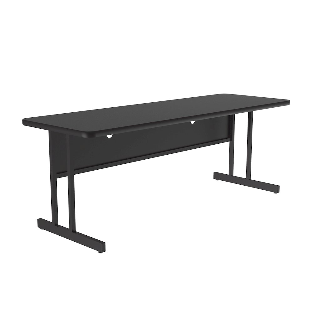 Keyboard Height Commercial Laminate Top Computer/Student Desks 24x72". Picture 7