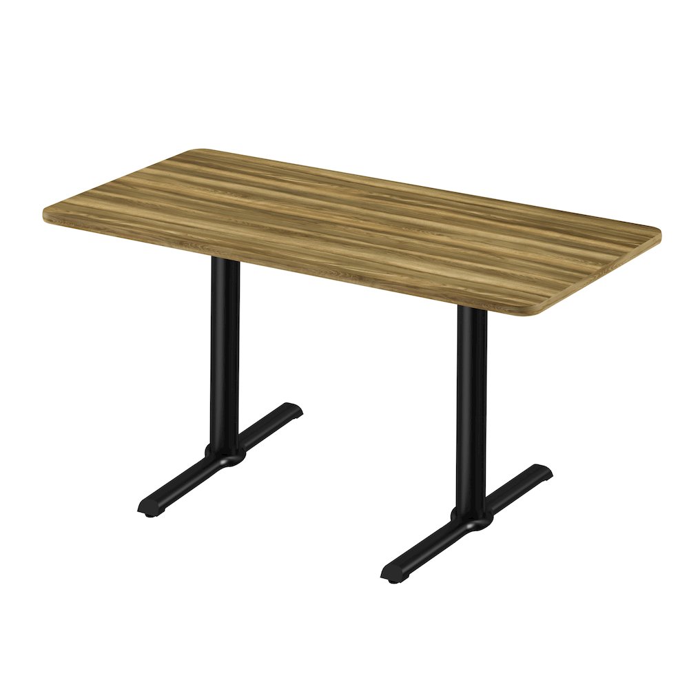 Table Height Deluxe High-Pressure Café and Breakroom Table 30x60". Picture 3