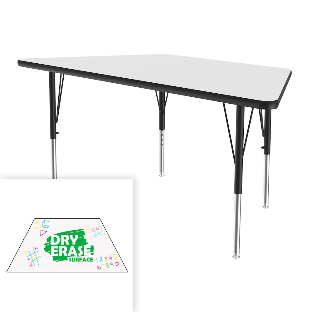 Markerboard-Dry Erase  Deluxe High Pressure TopActivity Tables 30x60". Picture 7