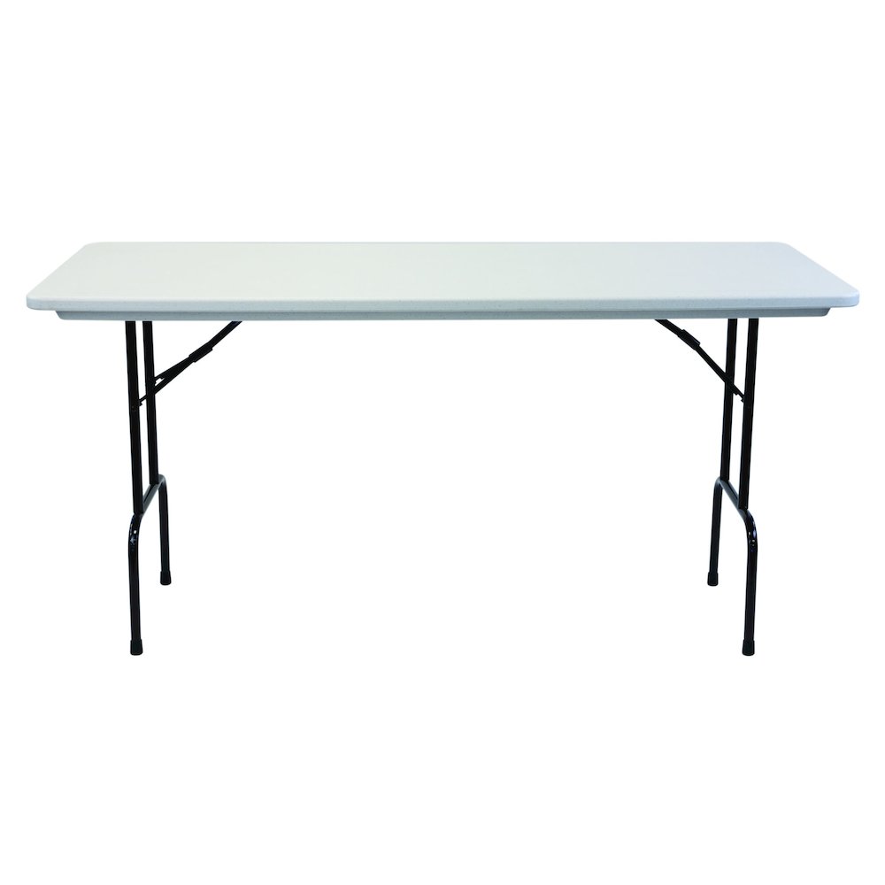 36" Counter Height Commerical Grade Blow-Molded Plastic Folding Table 30x72". Picture 5