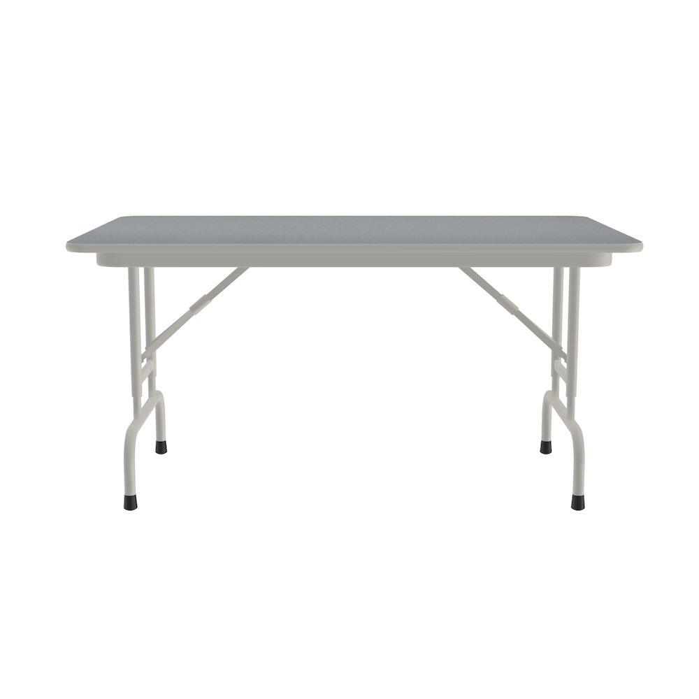 Adjustable Height High Pressure Top Folding Table 30x48". Picture 1