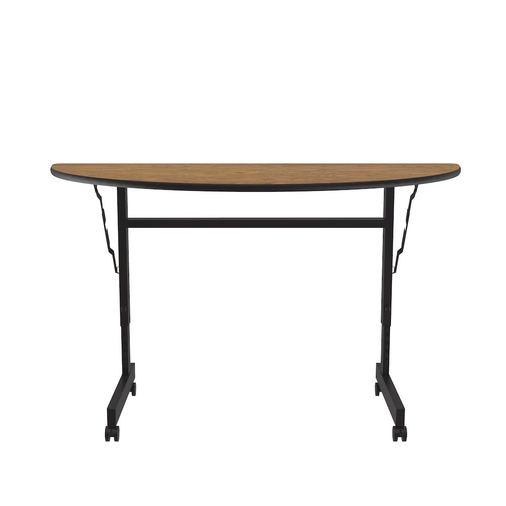 3/4" Thermal Fused Laminate Top Flip Top Table. Picture 11