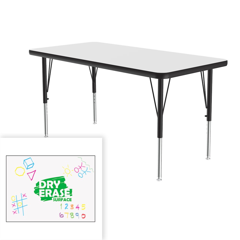 Markerboard-Dry Erase  Deluxe High Pressure TopActivity Tables 24x36". Picture 9