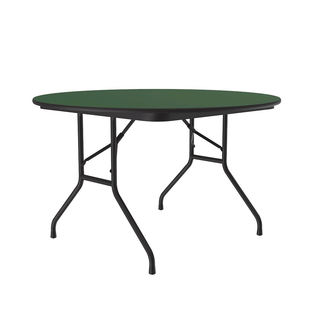 Deluxe High Pressure Top Folding Table 48x48". Picture 5