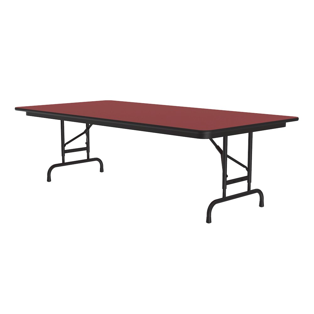 Adjustable Height High Pressure Top Folding Table 36x72". Picture 2