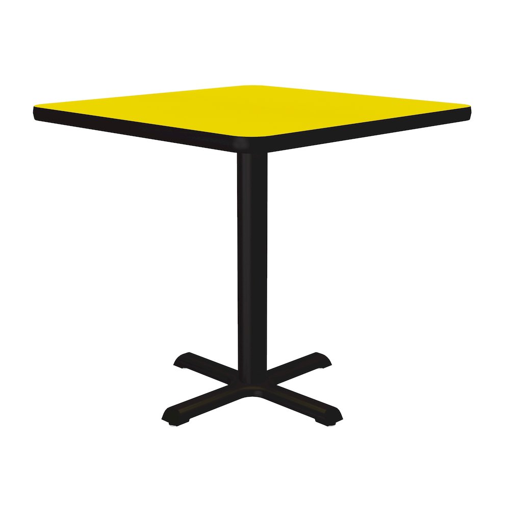 Table Height Deluxe High-Pressure Café and Breakroom Table 24x24". Picture 7