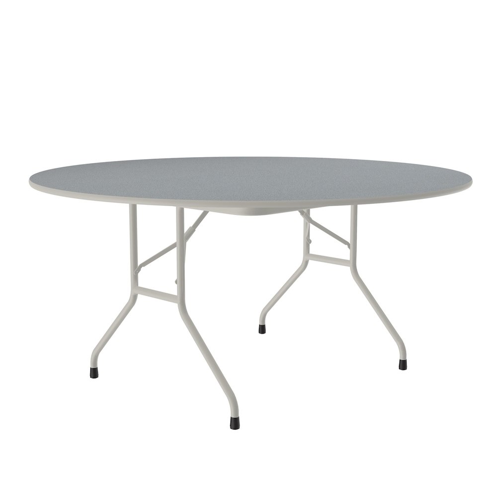 Thermal Fused Laminate Top Folding Table 60x60". Picture 2
