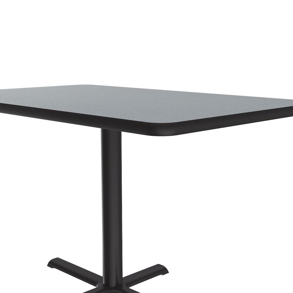 Table Height Deluxe High-Pressure Café and Breakroom Table 30x42". Picture 11