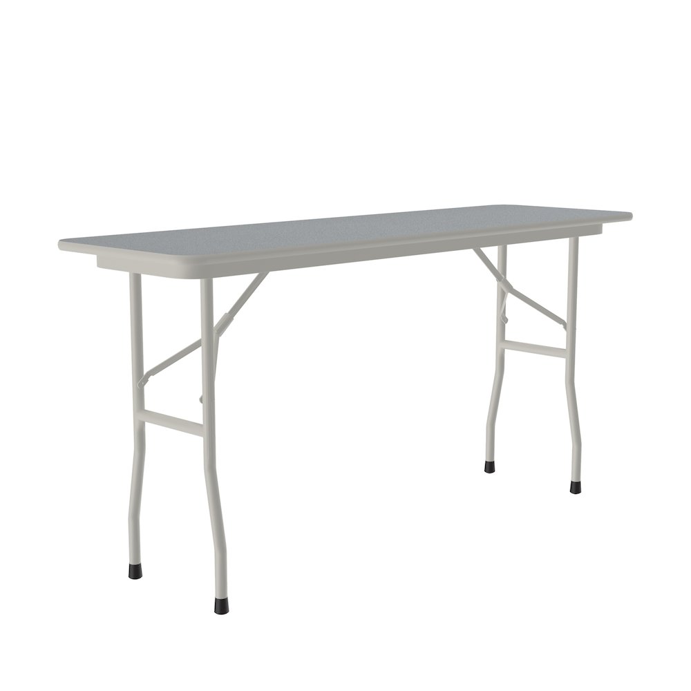 Thermal Fused Laminate Top Folding Table 18x60". Picture 1
