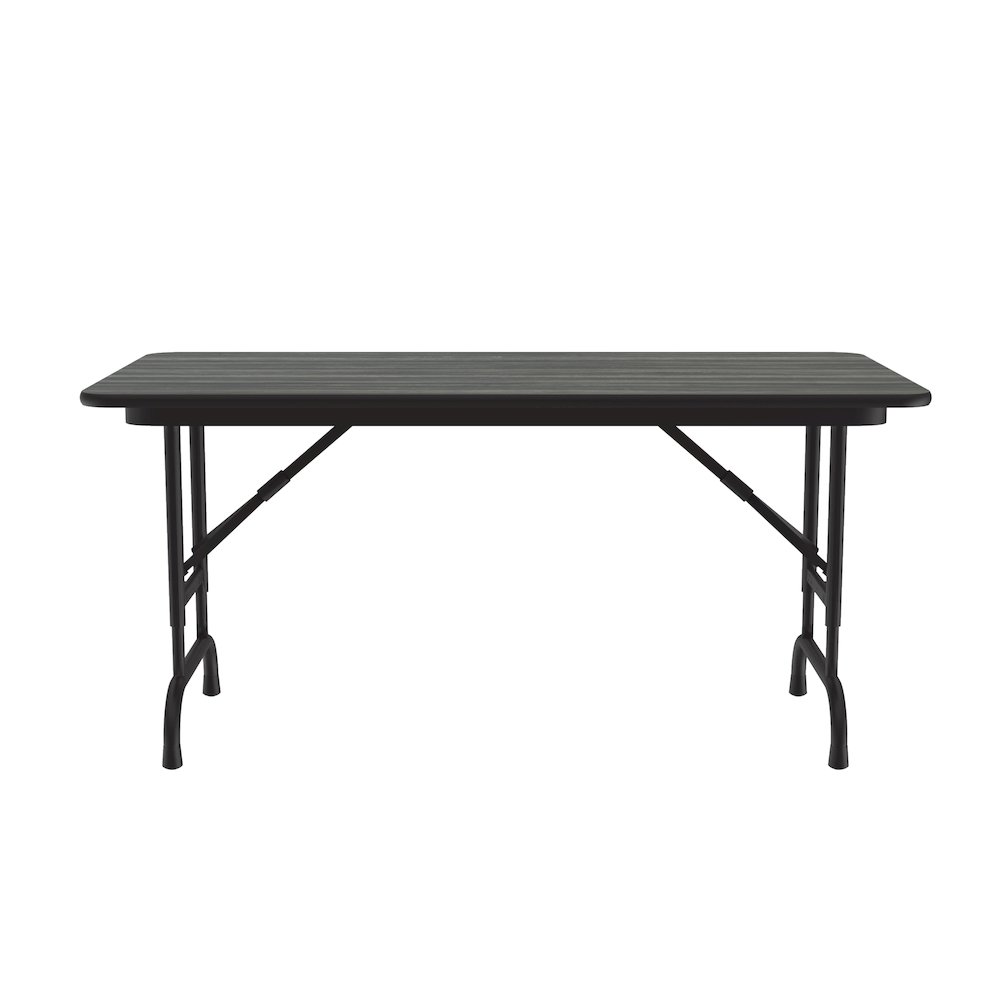 Adjustable Height High Pressure Top Folding Table 24x48". Picture 2