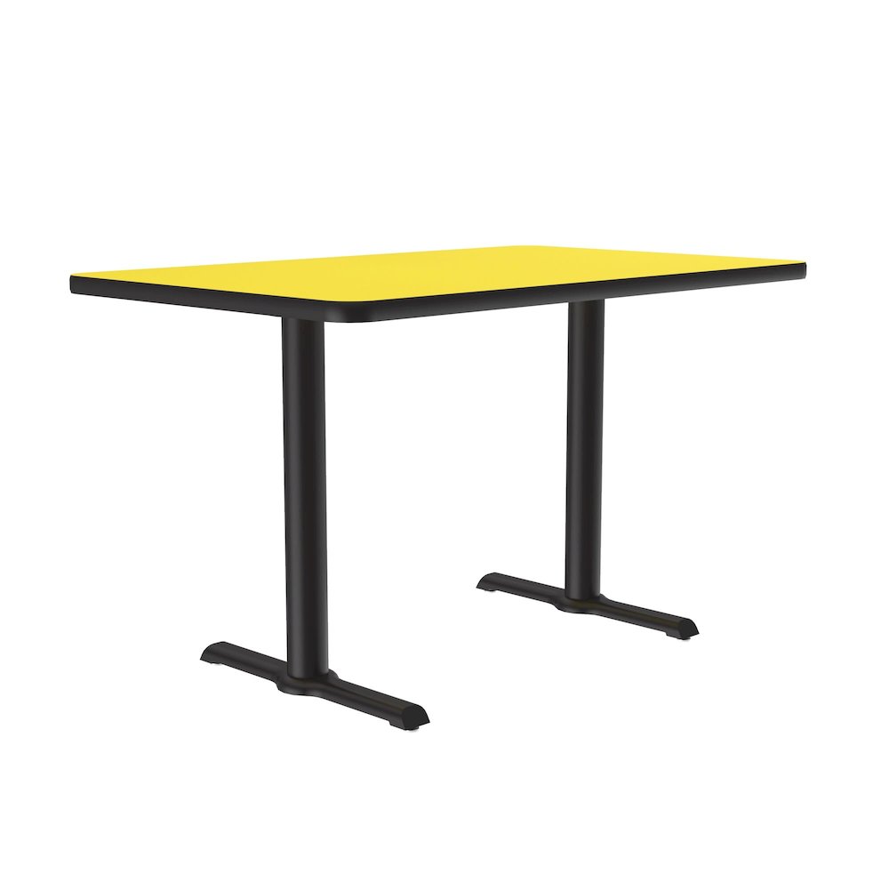 Table Height Deluxe High-Pressure Café and Breakroom Table 30x60". Picture 6