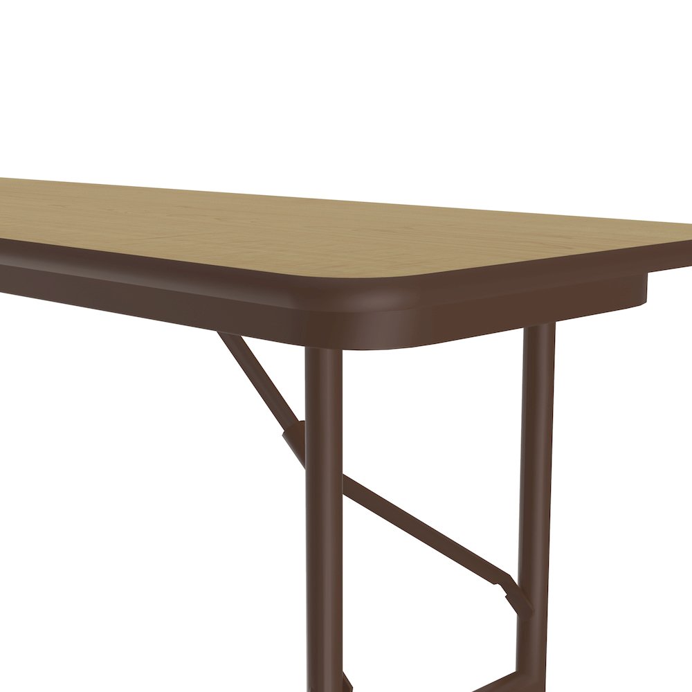 Deluxe High Pressure Top Folding Table 18x96". Picture 6