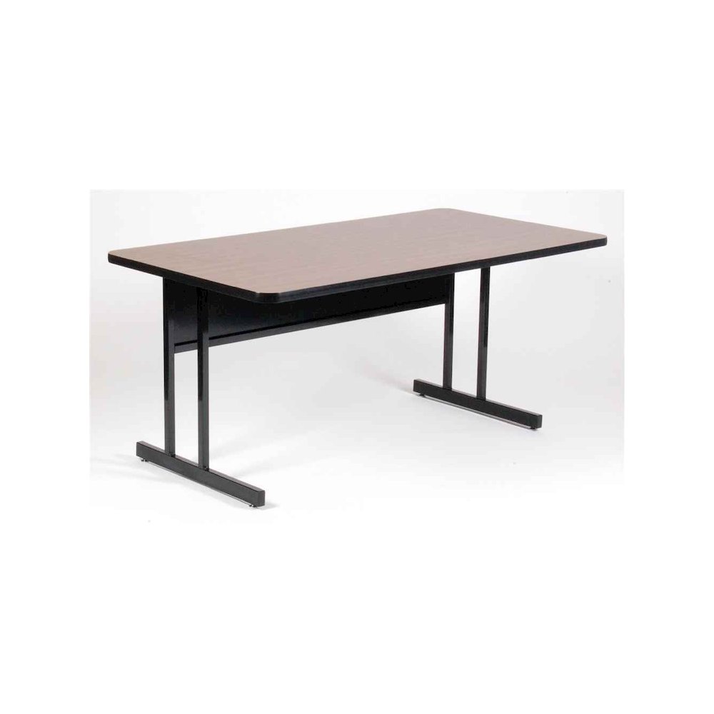 Keyboard Height Deluxe High-Pressure Top Computer/Student Desks  24x72". Picture 1