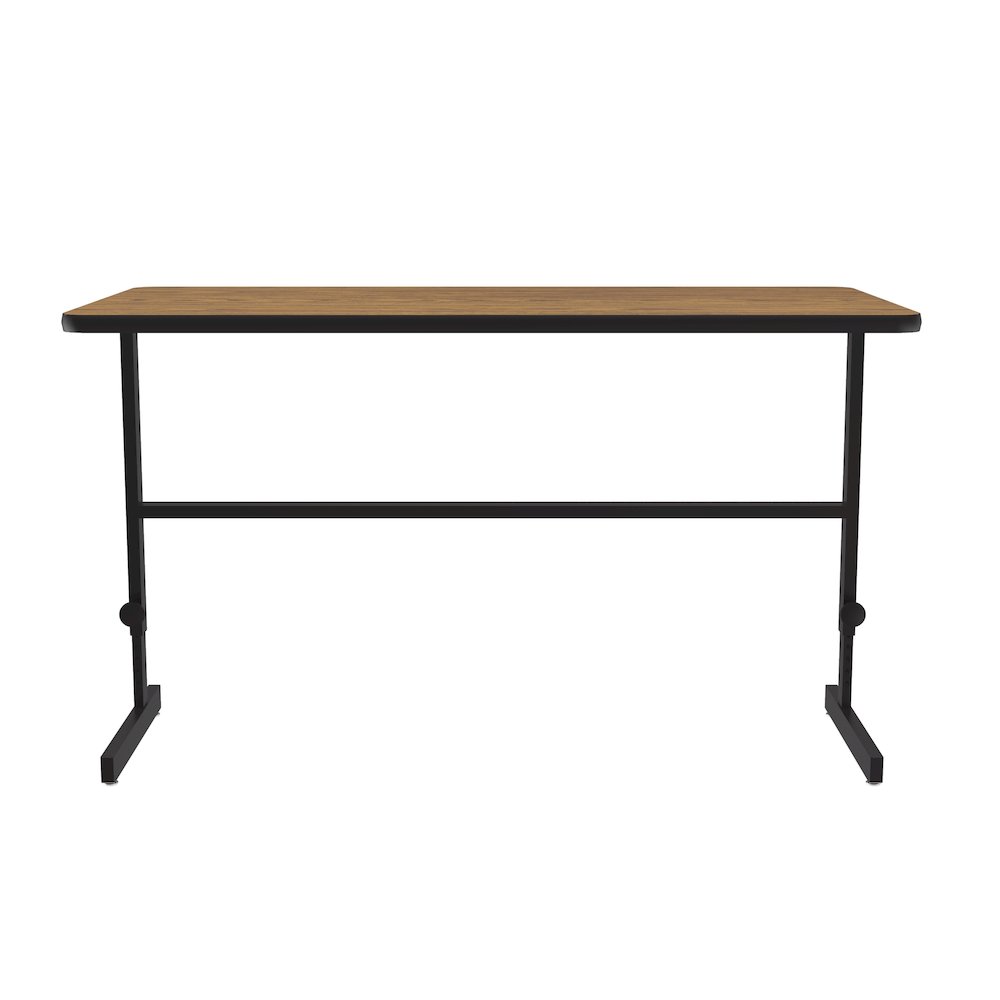 Commercial Laminate Top Adjustable Standing  Height Work Station 30x60". Picture 6
