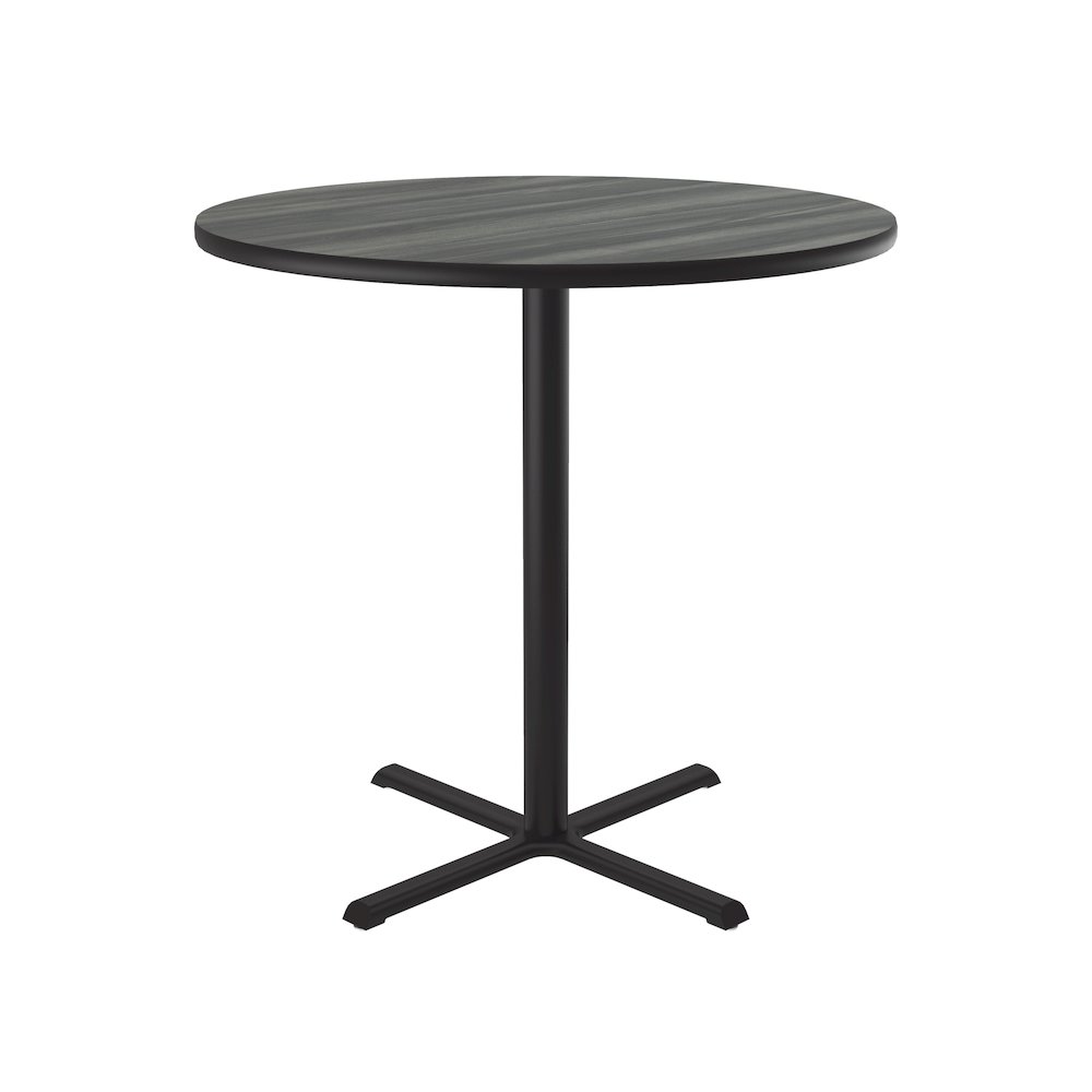 Bar Stool/Standing Height Deluxe High-Pressure Café and Breakroom Table 48x48. Picture 9