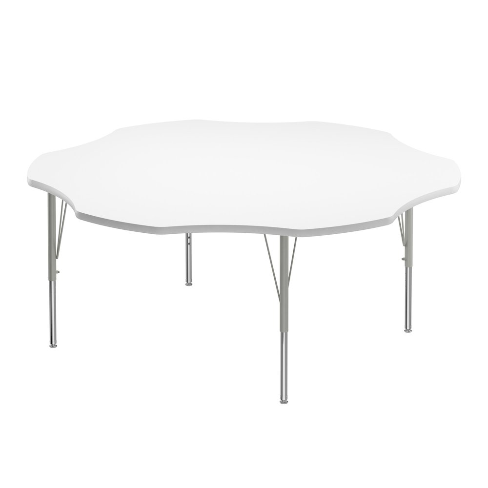 Markerboard-Dry Erase  Deluxe High Pressure TopActivity Tables 60x60". Picture 6