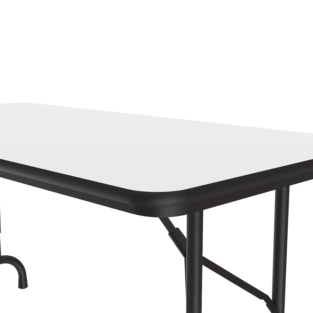 Adjustable Height High Pressure Top Folding Table 24x48". Picture 7