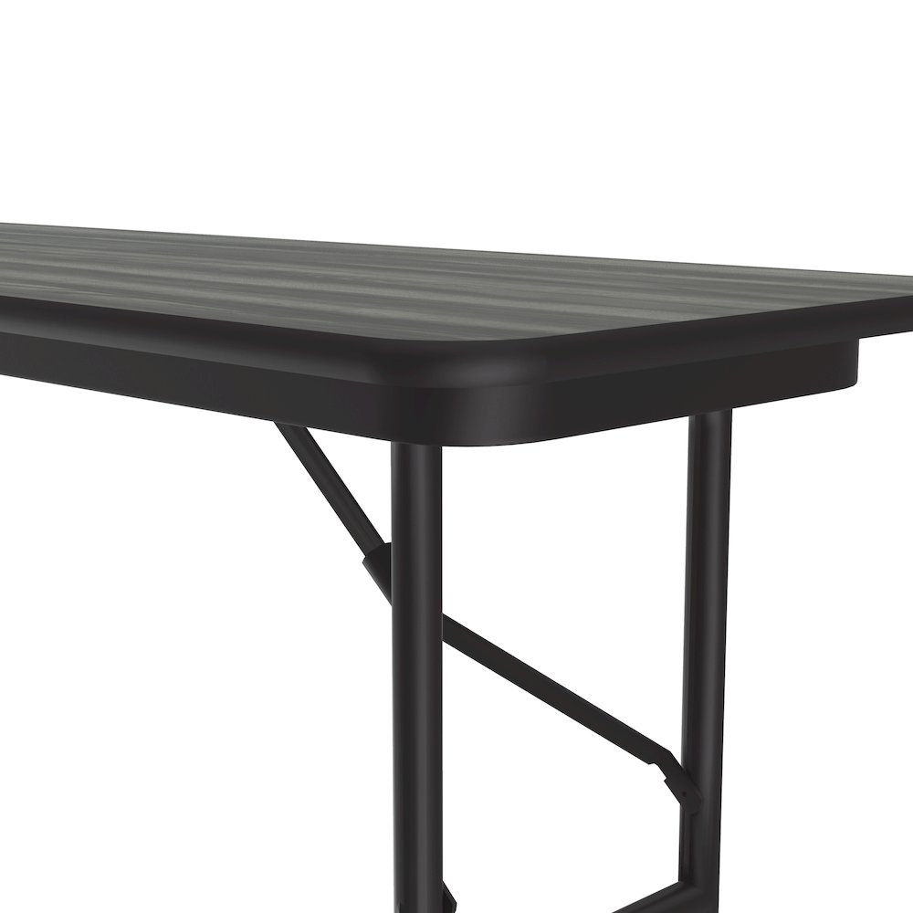 Deluxe High Pressure Top Folding Table 18x48". Picture 3