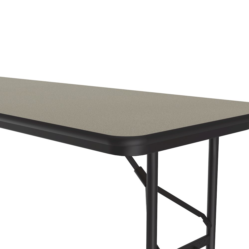 Adjustable Height High Pressure Top Folding Table 24x72". Picture 3
