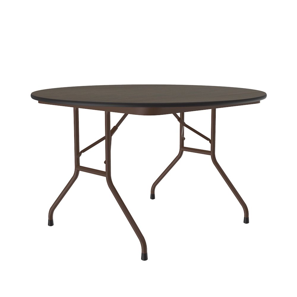 Deluxe High Pressure Top Folding Table 48x48". Picture 1
