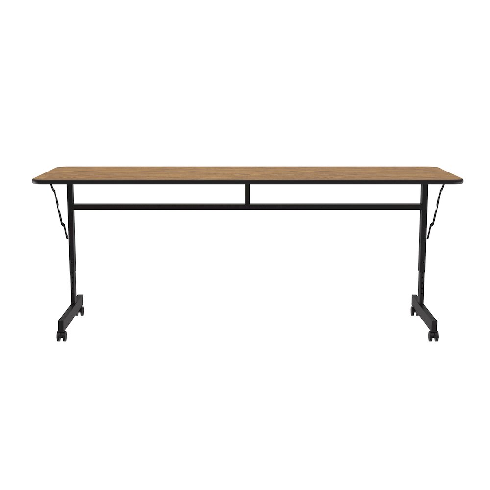 3/4" Thermal Fused Laminate Top Flip Top Table. Picture 2