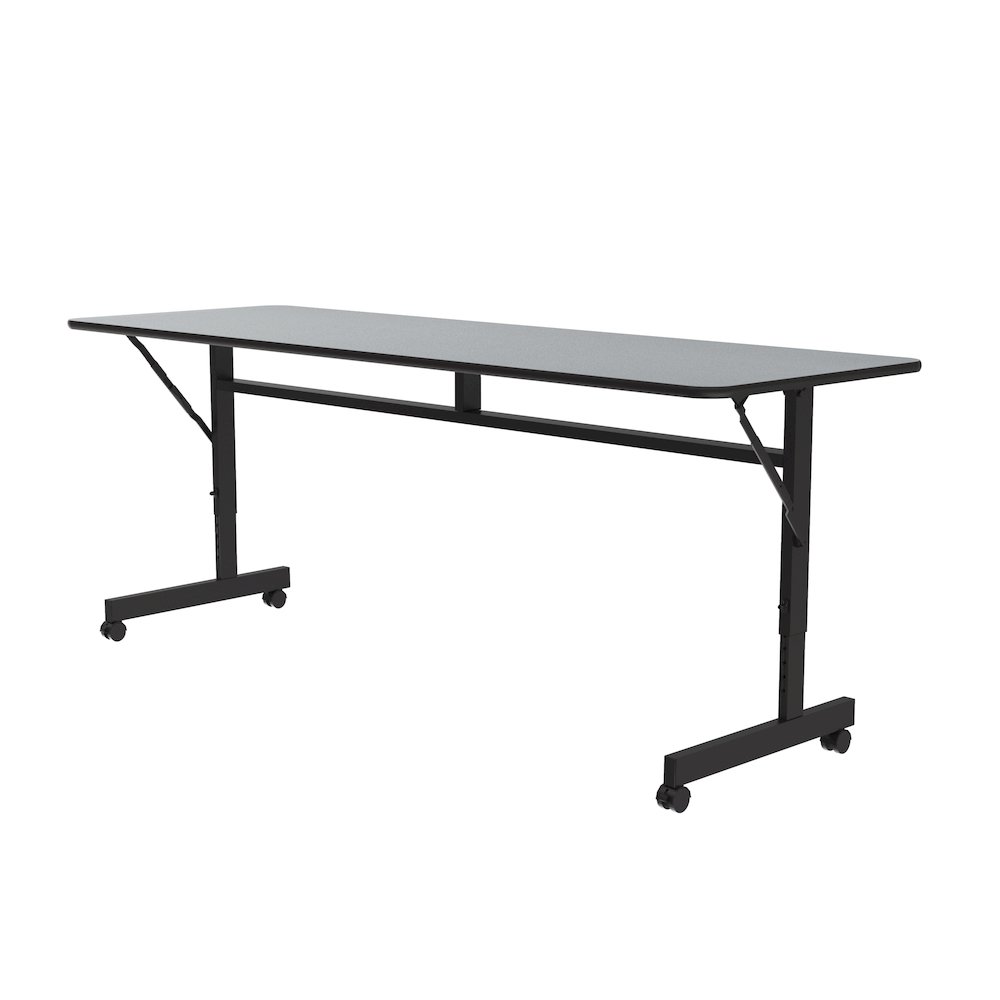 3/4" Thermal Fused Laminate Top Flip Top Table. Picture 12