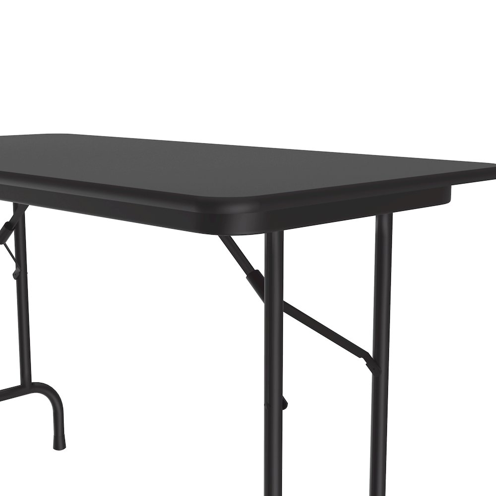 Deluxe High Pressure Top Folding Table 24x48". Picture 3
