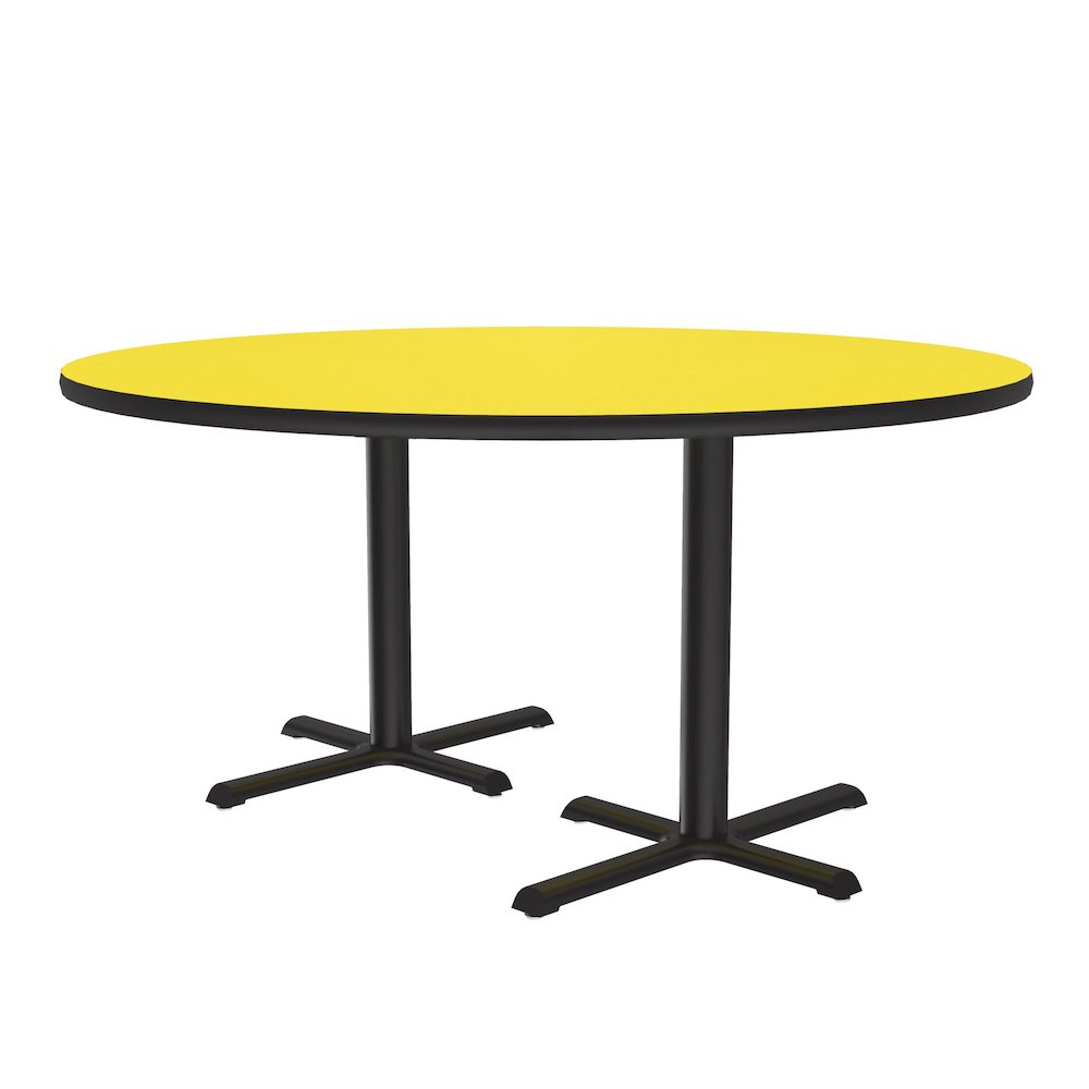 Table Height Deluxe High-Pressure Café and Breakroom Table 60x60". Picture 3